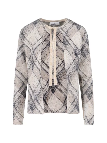 Kardigan Vivienne Westwood w kratę
