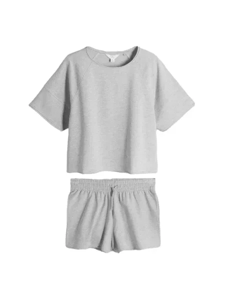 The Set Costum cu pantaloni piatră gri