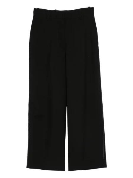 Cropp pantaloni Marni cu dungi negru