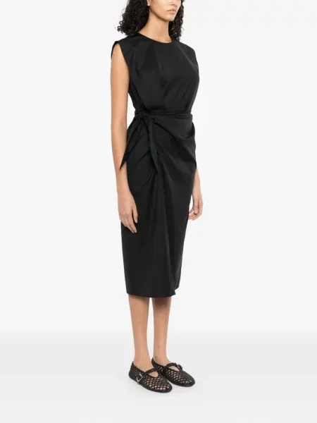 Talie rochie Less drapată de costum negru