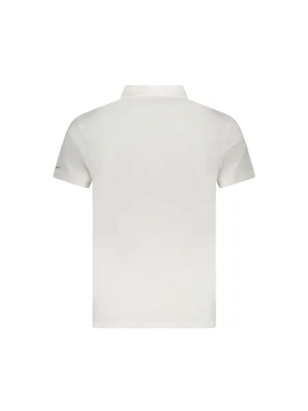 Koszulka polo Trussardi z krótkim rękawem biała