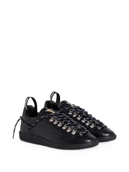 Sneakerși Dsquared2 din piele negru