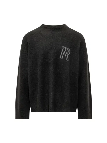 Sweter Represent z logo czarny