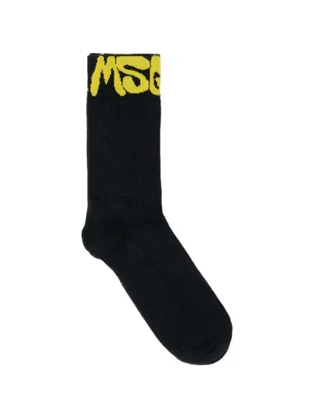 Skarpety dziecięce Msgm czarne