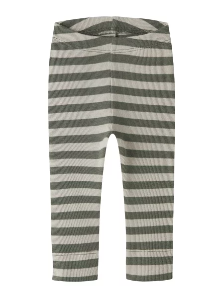 NAME IT Leggings NBNBanio grej verde