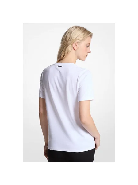 Tricou Michael Michael Kors mini alb