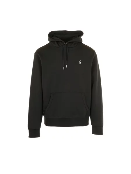 Bluza z kapturem o kroju regular fit z mieszanki bawełny Polo Ralph Lauren czarna