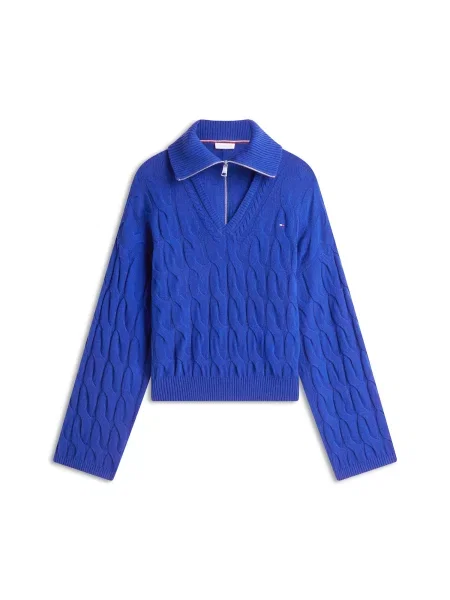 TOMMY HILFIGER Πουλόβερ μπλε