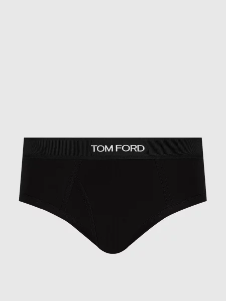 Труси-бріфи з логотипом Tom Ford чорні