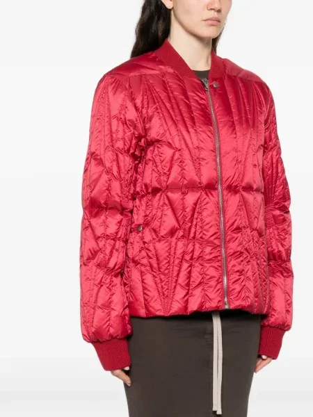 Geacă Moncler + Rick Owens roșu