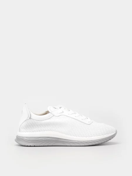 Gunter Кросівки для міста шкіра/текстиль білий