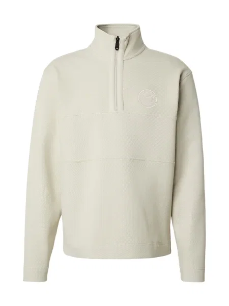 BOSS Hanorac sport Join deschis bej