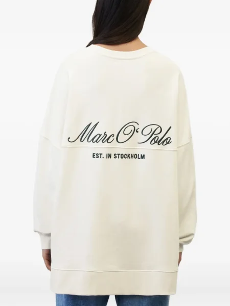 Hanorac Marc O'polo cu broderie alb