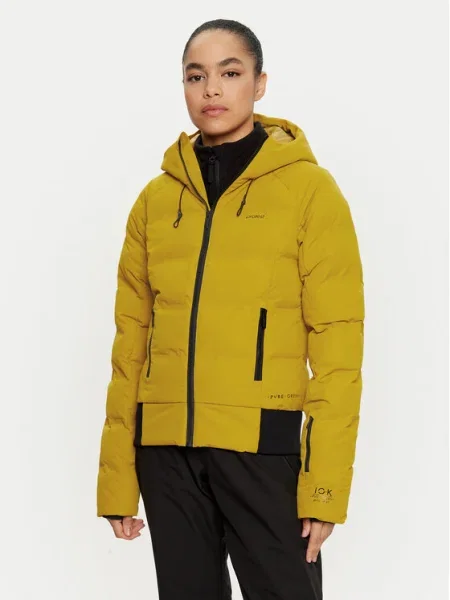 Dámska snowboardová bunda Protest Prtalysumi oliveoil green žltá