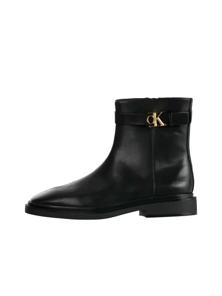 Calvin Klein Cizme glezne negru