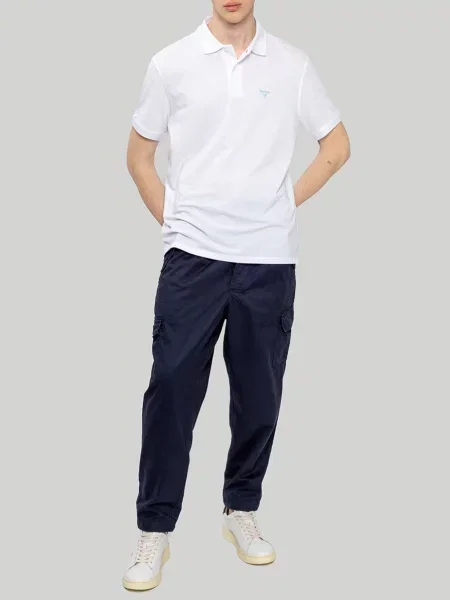 Поло Barbour біле