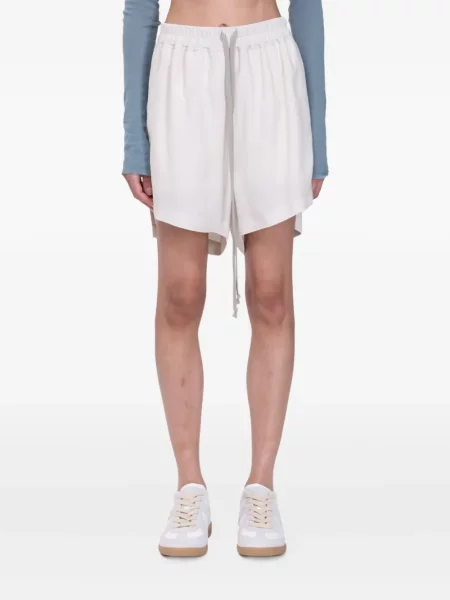 Pantaloni scurți Rick Owens alb