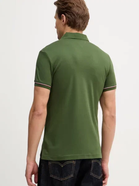 Polo majica Tommy Hilfiger zelena