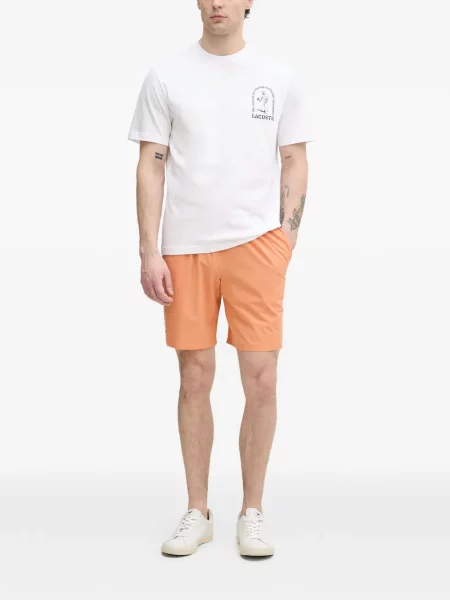 Rövidnadrág Lacoste narancsszínű