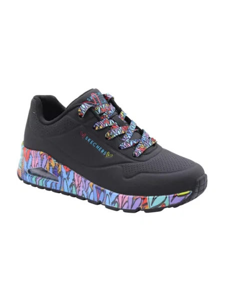 Sneakersy Skechers czarne