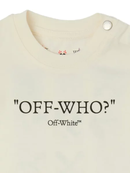 Koszulka dziecięca Off-white biała