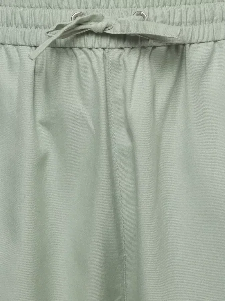 Pantaloni scurți Kith cu broderie cu cordon verde