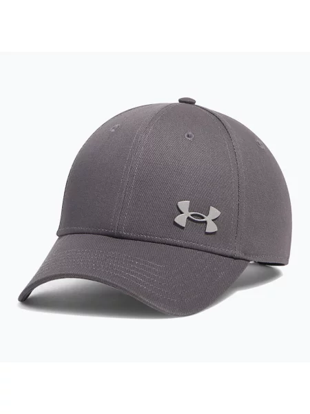 Kšiltovka Under Armour Sportstyle Metal Adjustable castlerock/silver šedá