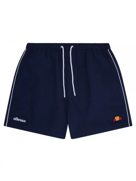 ELLESSE Kratke kopalne hlače Dem Slackers mornarska / oranžna / rdeča bela