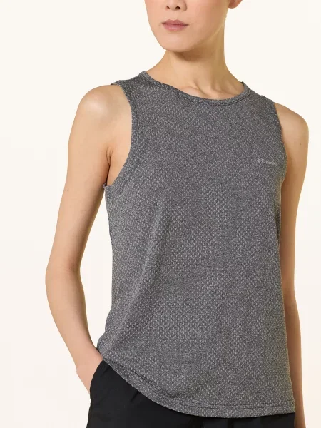Top Columbia bez rękawów szary