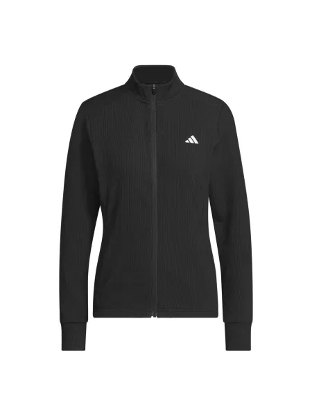 ADIDAS GOLF Jakna za trening črna bela