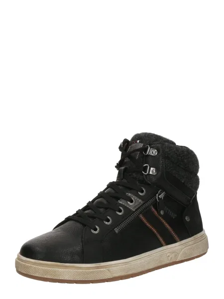 MUSTANG Visoke superge črna