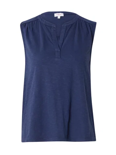 S.Oliver Majica temno modra