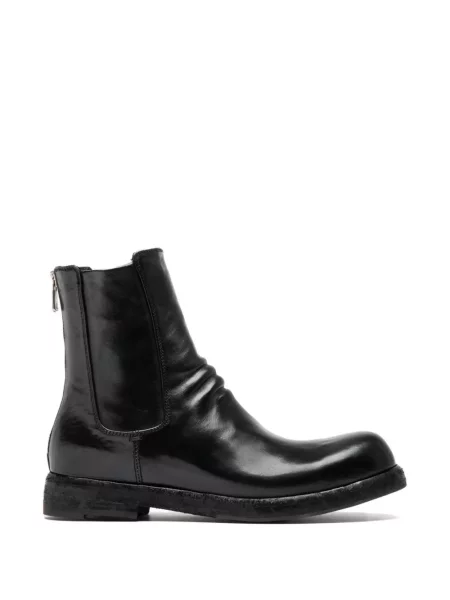 Botine chelsea Officine Creative din piele negru