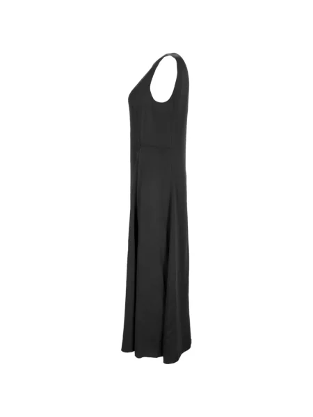 Rochie maxi Joseph fără mâneci negru