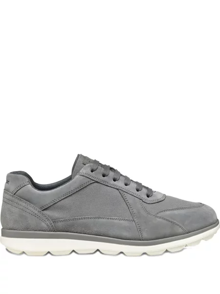 Sneakerși Geox plasă gri