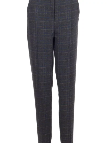 Штани повсякденні LadyLike бавовна/поліестер сірий