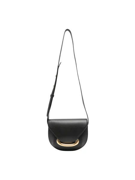 Torebka crossbody Wandler skórzana czarna