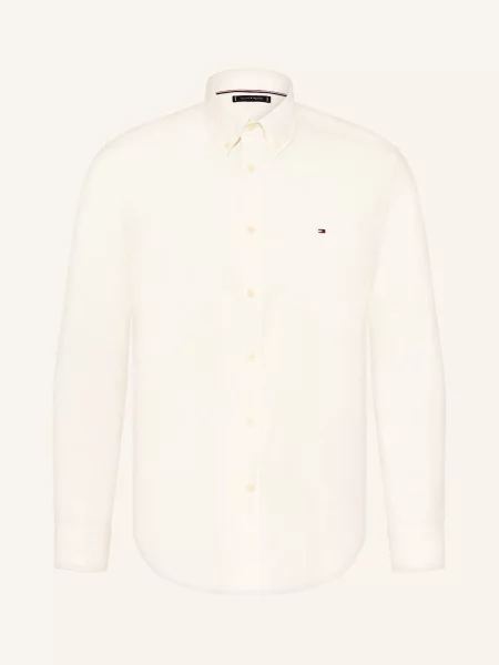 Tommy Hilfiger Koszula Flanelowa Regular Fit weiss biała