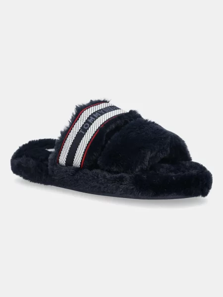 Kapcie Tommy Hilfiger granatowe