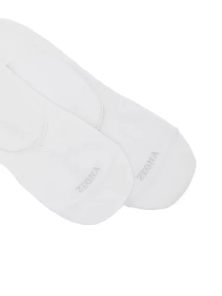 Șosete Zegna stretch alb