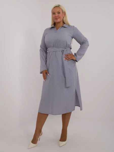 Rochie Fashionhunters de costum gri