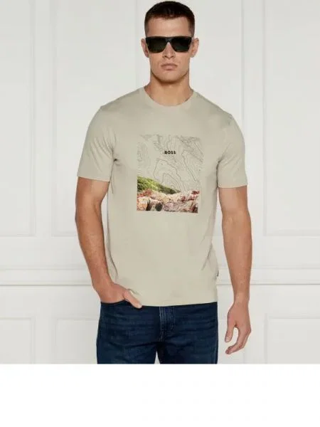 BOSS ORANGE Tricou Forest bej