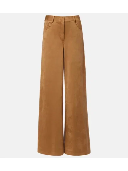 Pantaloni Norma Kamali bej