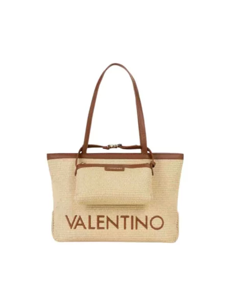 Shopperka Valentino Bags brązowa