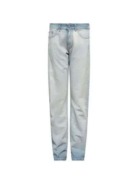 Pantaloni Mm6 Maison Margiela albastru