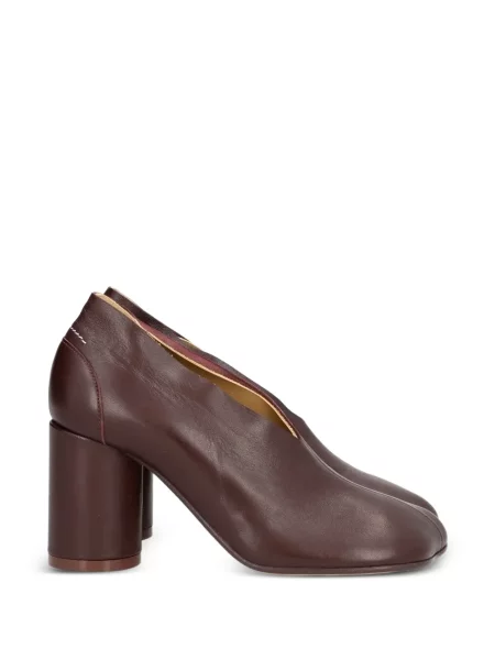 Pantofi cu toc Mm6 Maison Margiela din piele maro