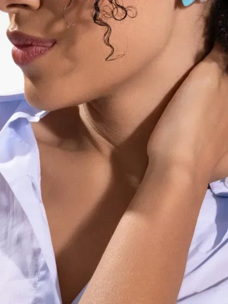 Cercei Vhernier albastru
