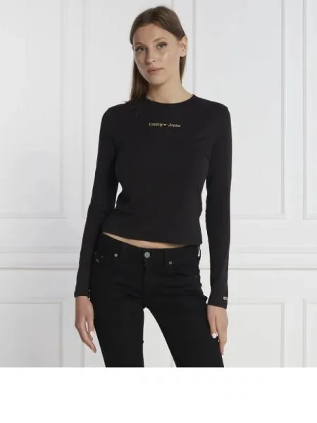 Tommy Jeans Blúz fekete