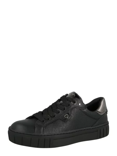 Sneakerși Marco Tozzi negru