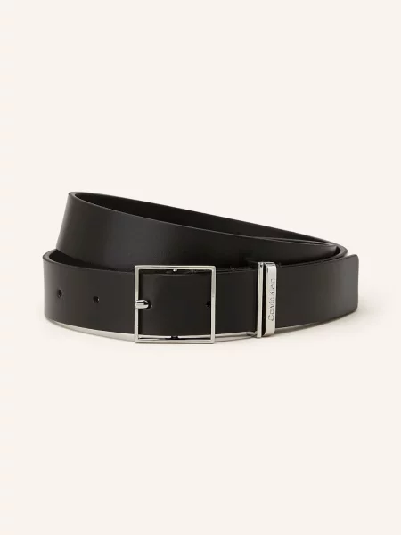 Calvin Klein Dámský Branded Loop Square Belt černá